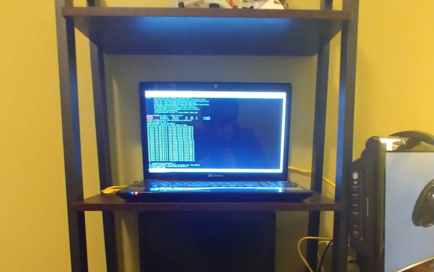 The Thing About a COVID-19 Laptop Server "Rack"