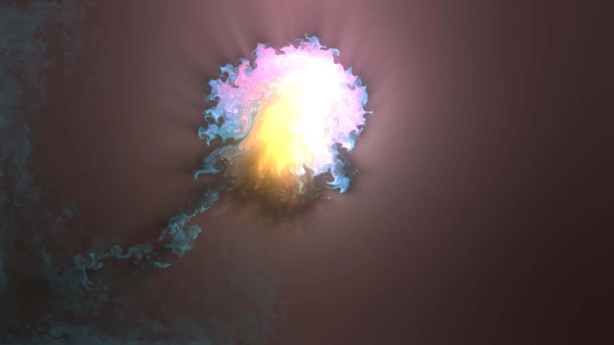 Turning Robot Motion into Fluid Art